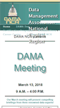 Mobile Screenshot of dama-ncr.org